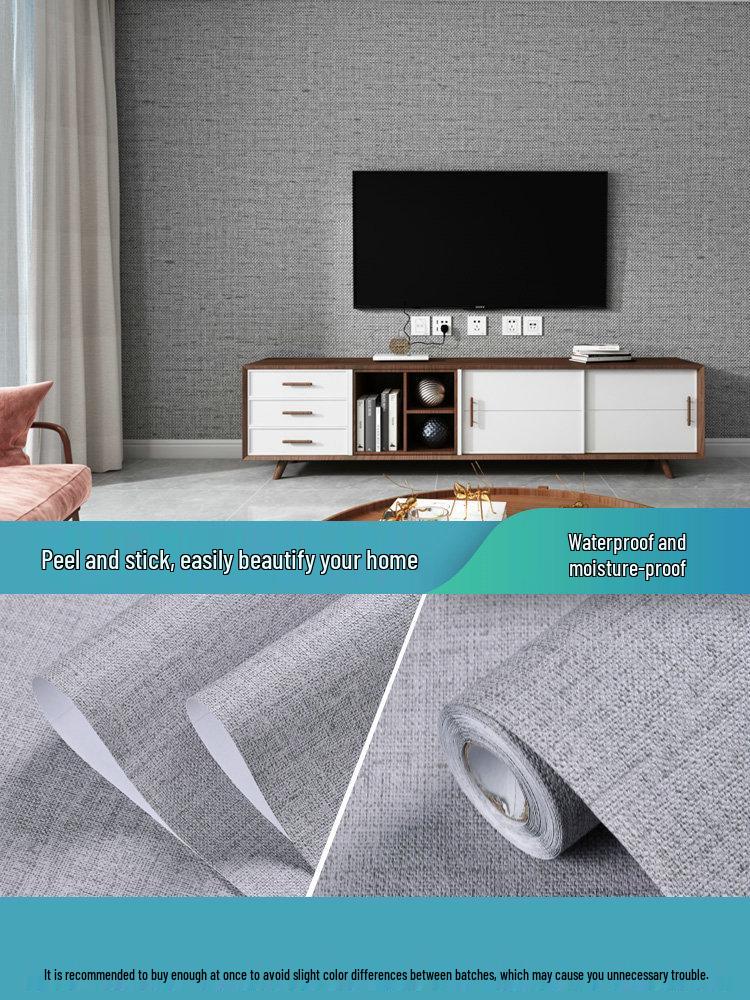 Wasserdichte selbstklebende PVC-Tapete für Schrank- und Raumrenovierung
