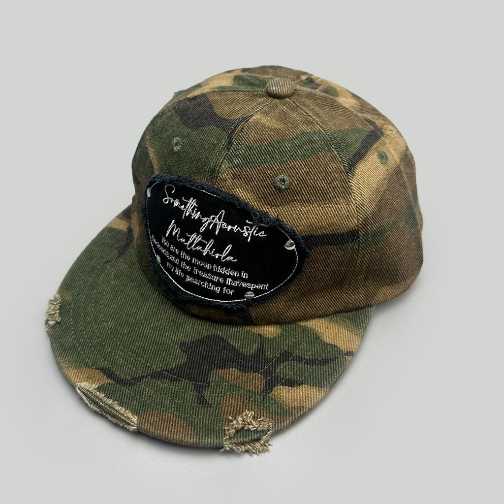 Four Seasons Hole Wind Camouflage Leopard Print Patch Alphabet Baseball Cap Men And Women Sunshade Flat Brim Street Cap