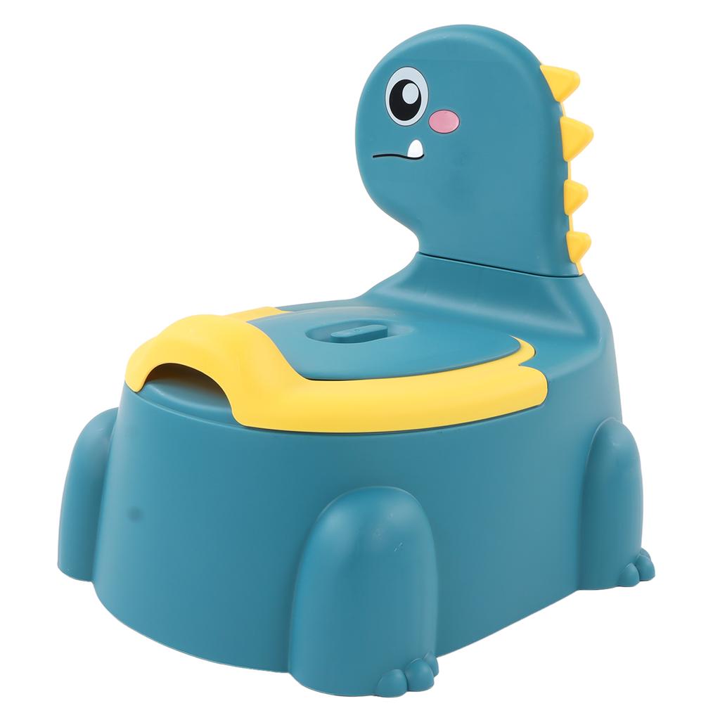 Dětský nočník Zesílený Ergonomický Moderní Kreslený Dinosauří Tréninkový Nočník Toaleta s Gumovou Základnou pro