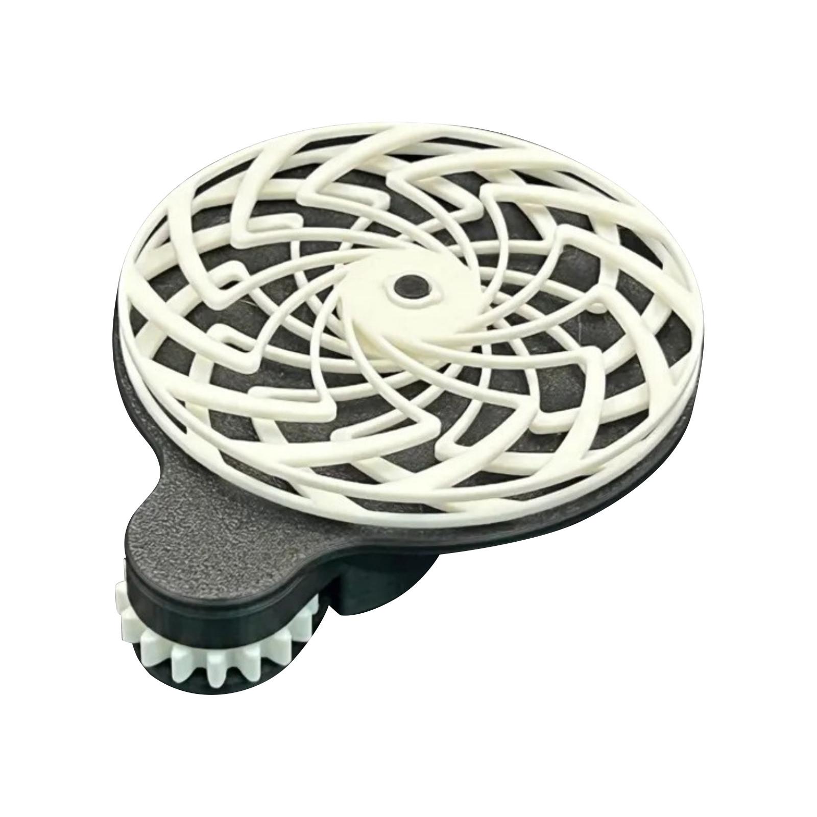 Спиральные игрушки-антистресс, Вращающиеся игрушки, Игрушки для пальцев, Игрушки-антистресс One Size чёрный