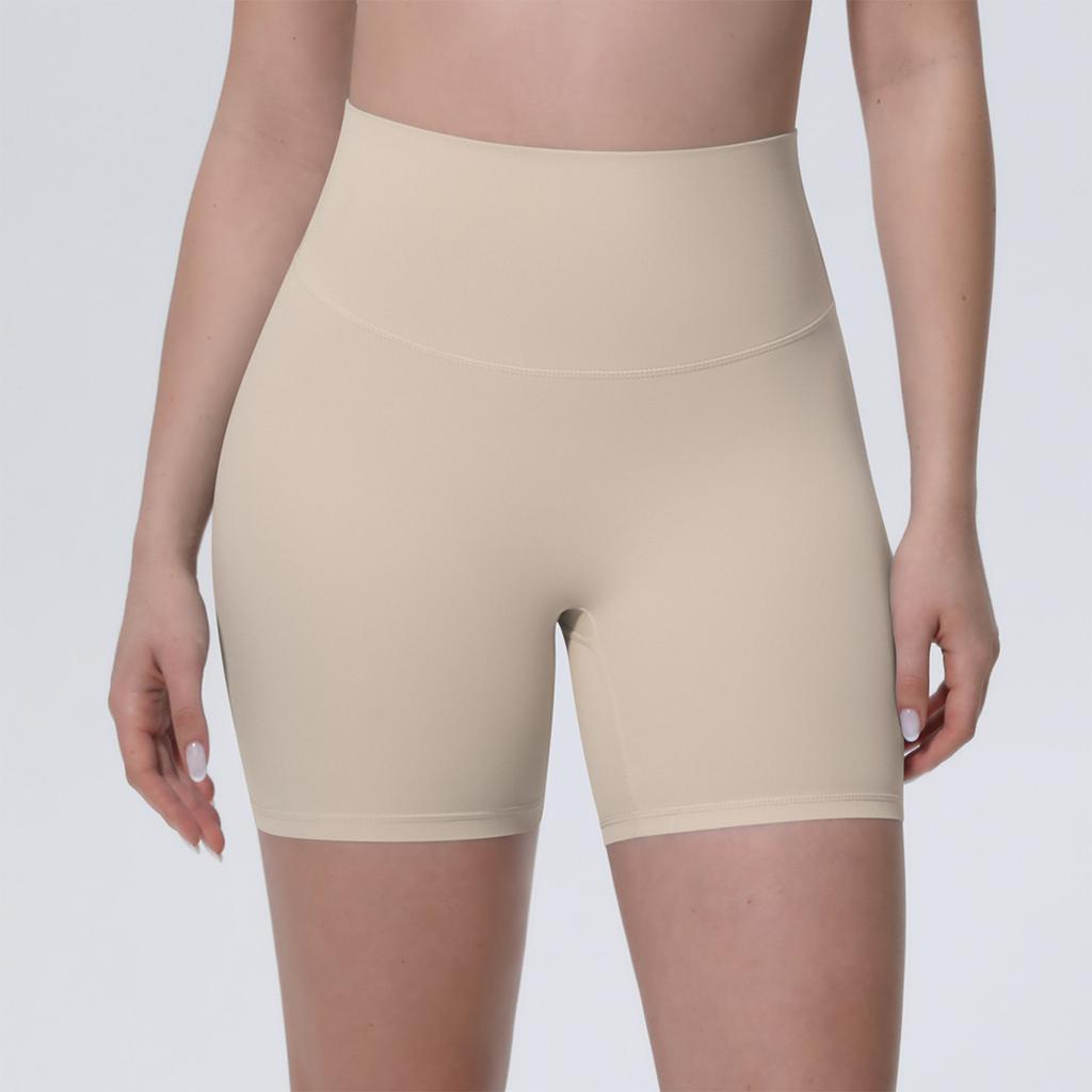 Women High Waist Yoga Shorts Seamless Stretchy Athletic Biker Shorts for Running Workout Gym Fitness Training