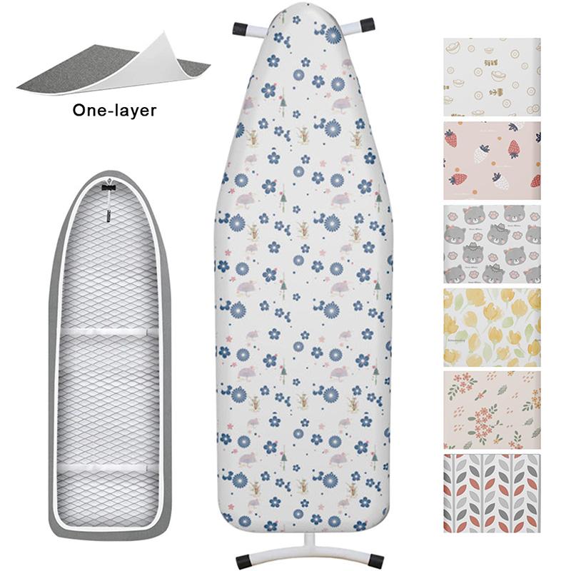 כיסוי לוח גיהוץ עמיד, עמיד בחום, דקורטיבי, עם עיצוב פרחים וחיות. אביזרי כביסה אוניברסליים