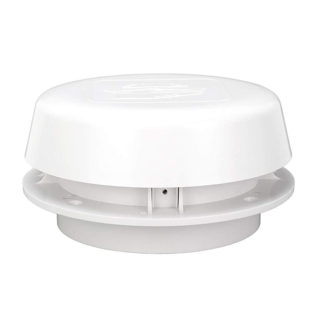 RV Roof Vent Cap 155mm Air Exchange Oxidation Resistant Round Mushroom Ventilation Cap with Mesh Screen for Campervan