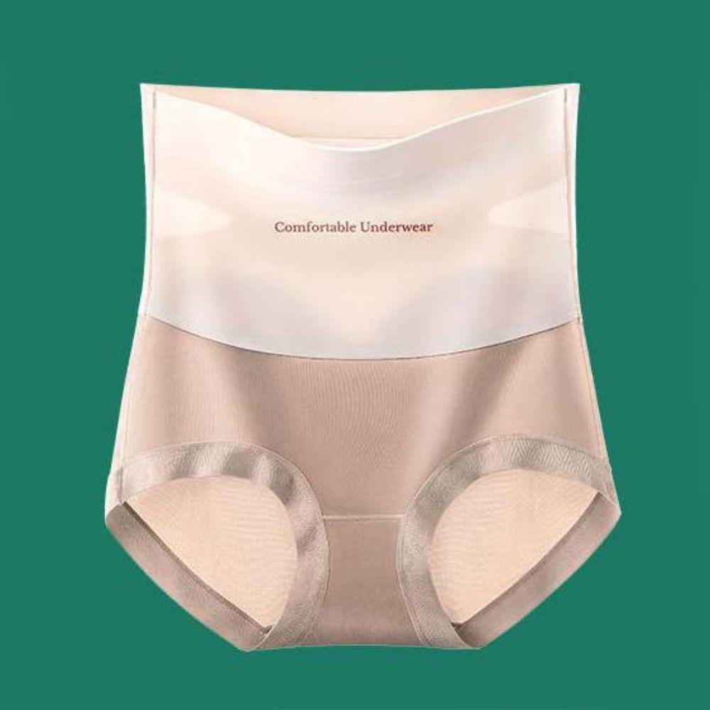 High Elastic Tummy Control Underwear High Waist Women Briefs Fashion Slimming Shapewear  Women