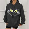 Women's Fashion Christmas Printed Casual Hooded Sweatshirt With Pockets
