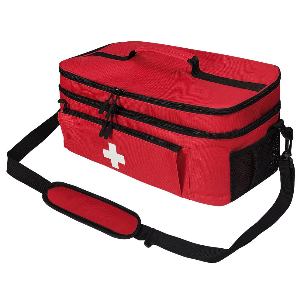 Travel Medicine Bag Storage Bag Medicine Storage Box Pill Bottle Storage Bags Home Travel First Aid Kit Organization