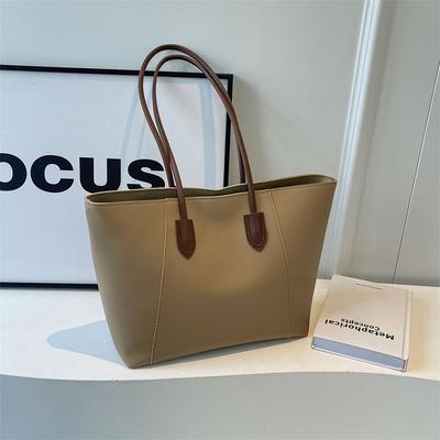 Large Capacity High-end Textured Handbag, New Versatile Fashion Shoulder Underarm Bag, Temperament Tote Bag