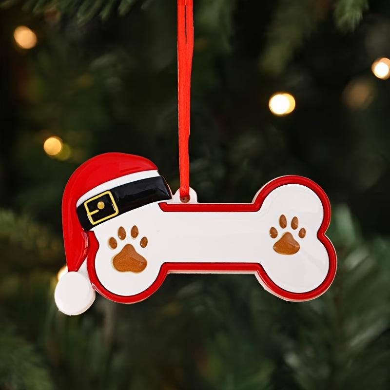 5pcs/1pc Christmas  Tree Acrylic Ornament - Plate Pendant for Tree Decoration, Durable Gift for Pet Lovers, Holiday Party Favor