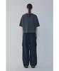 Bobeu String Detail Nylon Cargo Pants_Black 7156230010