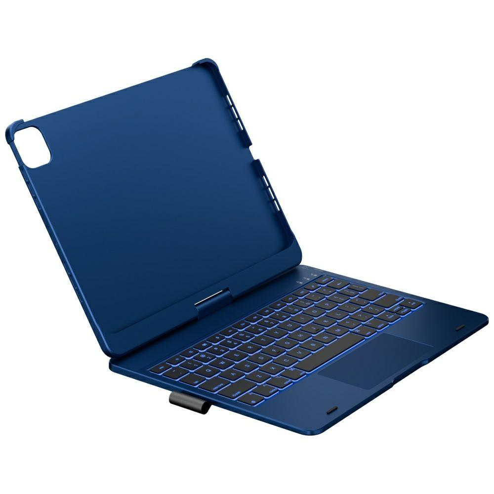 Etui Typecase Flexbook Touch             z klawiaturą do iPad Air 11" 2024/2025 błękitny pacyfik