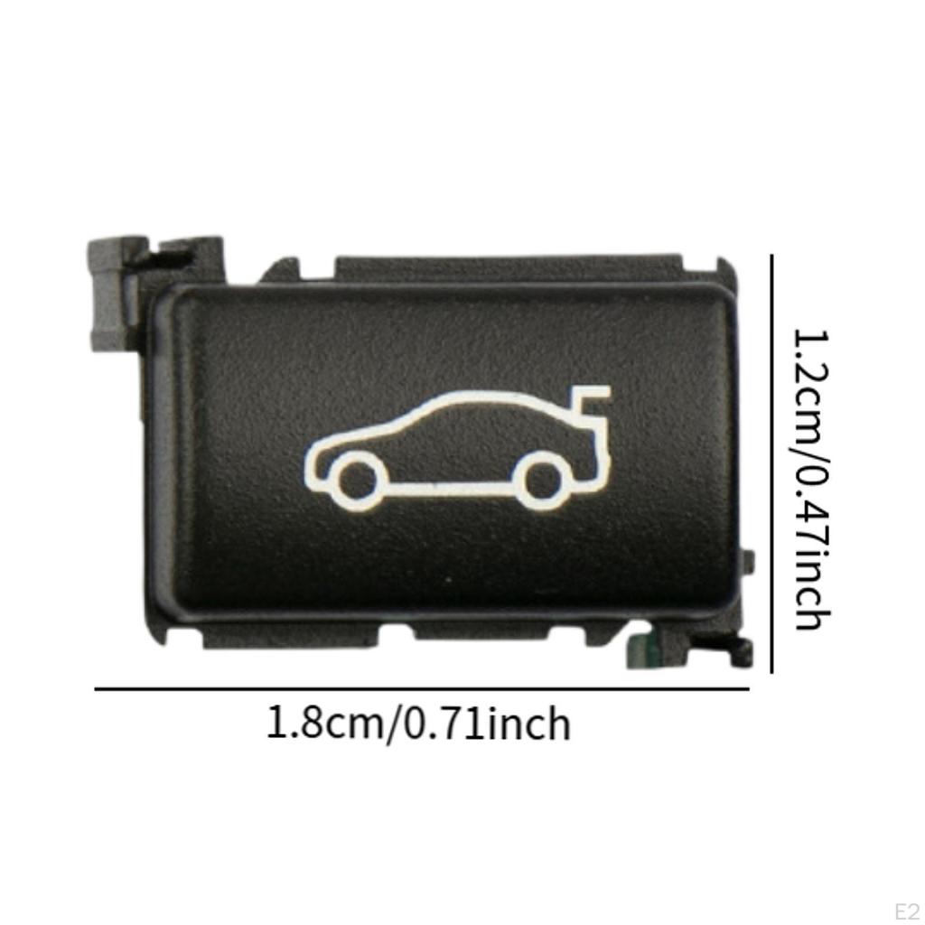 Trunk Unlock Switch Button Release Assembly Accessories Professional Lid