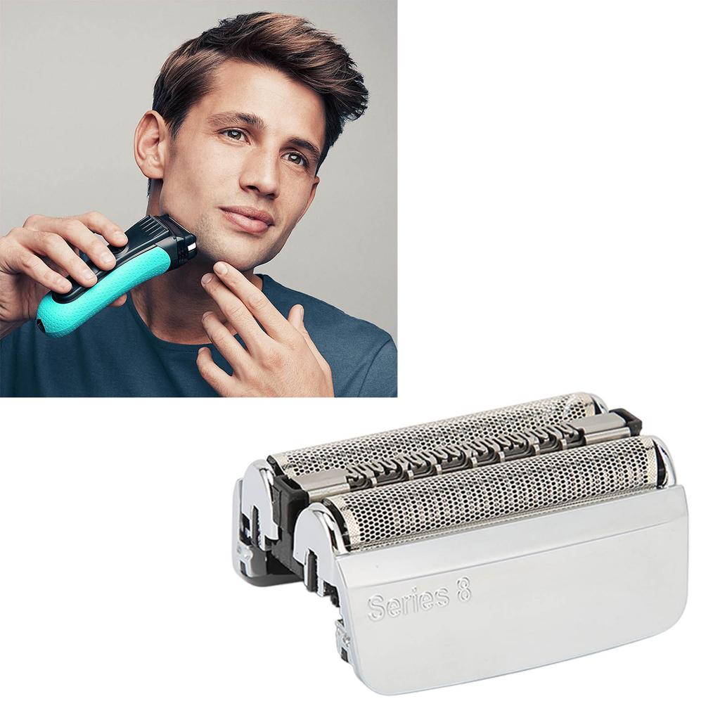 Scherfolienkopf Elektrorasierer Ersatz-Scherkopf Zubehör Passend für Braun Serie 8 8325s 8330s