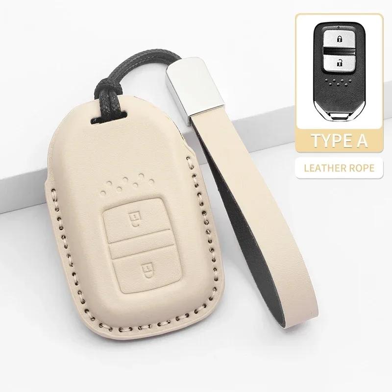 

Car Key Case For Honda Civic Crv Hrv Accord Pilot Fit Freed Vezel Odyssey - Car Smart Romote Key Fob Cover Accessories