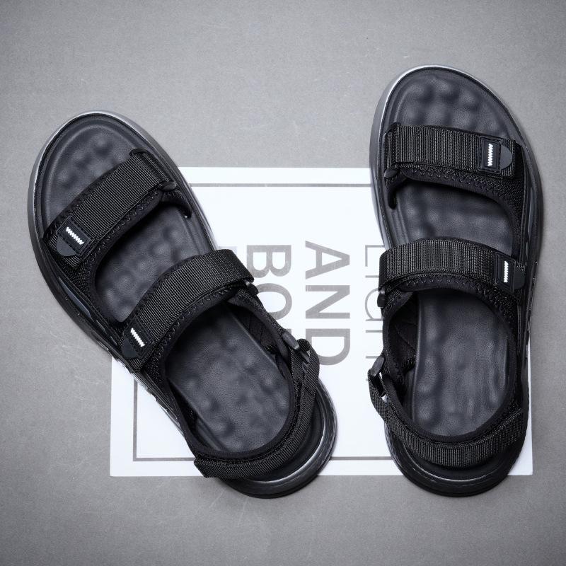 

Men s sandals 2025 summer new soft-soled outer wear driving indoor casual non-slip beach slippers 38