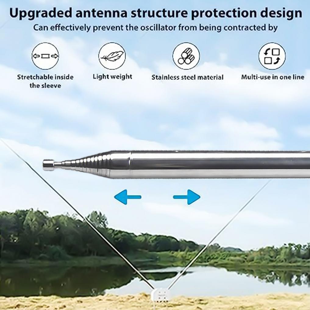 5.6M Telescopic Antenna For Ham Radio Shortwave DIY, 14 Sections, M10 Great