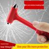Dual-Function Car Safety Hammer - Compact Escape Tool