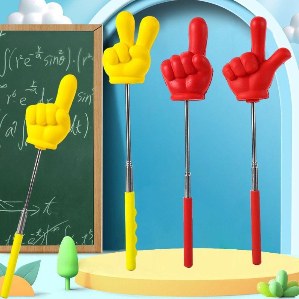 Retractable Teaching Stick Macarons Whiteboard Guide Indicator New Point Stick  For Classroom