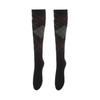 European & American Diamond Lattice Compression Leggings: High Elastic, Non-Snag, Slim Fit Cycling & Sports Socks