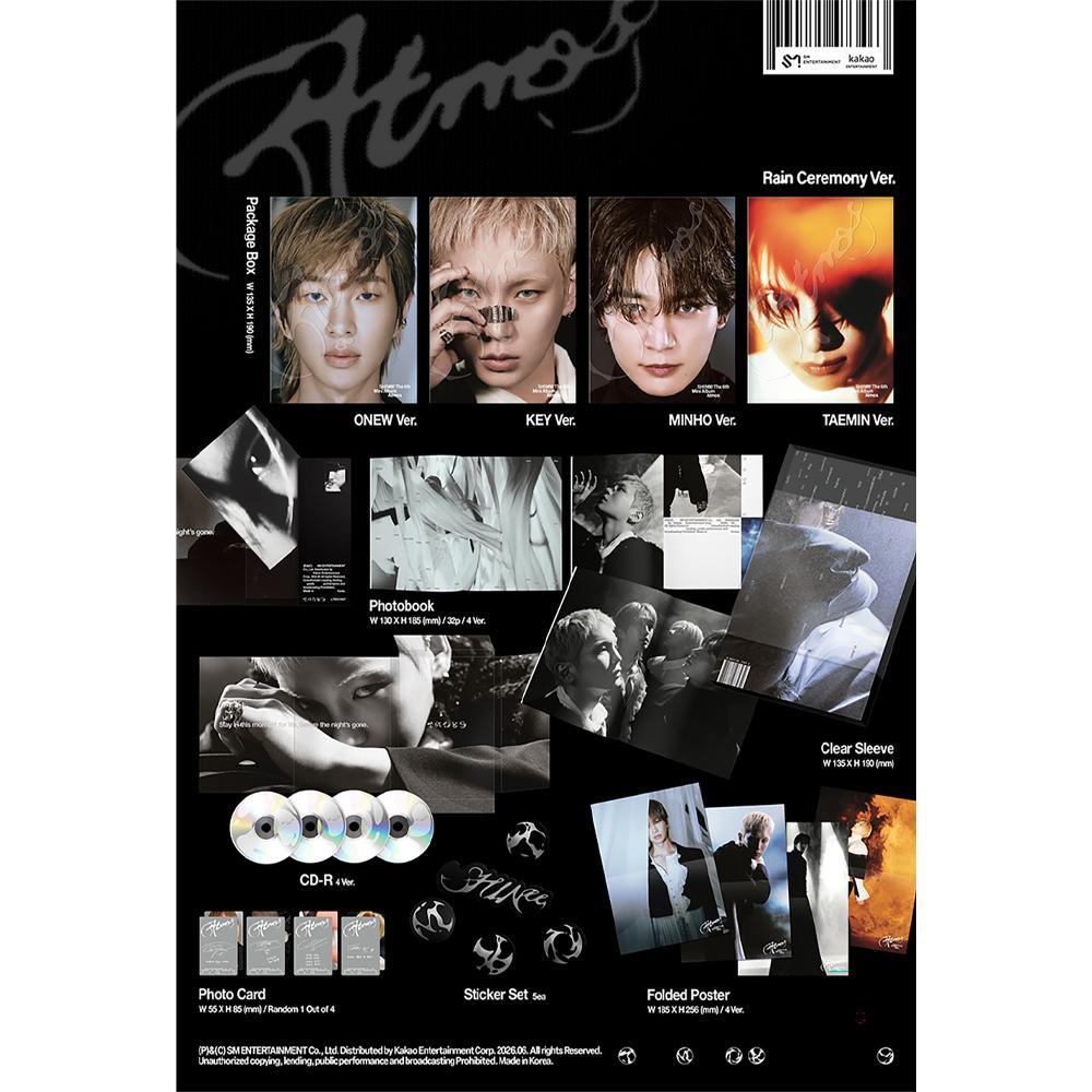 [Pre-order] SHINee - Atmos (RaIn Ceremony Ver.)