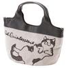 Bolsa de Mão 2 Vias Manhattaner's, Estrela, 71-2500, Feminina, Preta