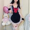 Sex lingerie sexy pure desire maid love suit bow apron maid lace passion sex clothes