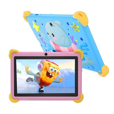 7 İnç Çocuk Tabletleri Android12 Dört Çekirdekli 4GB+64GB Çift Kameralar 4000mAh Wifi