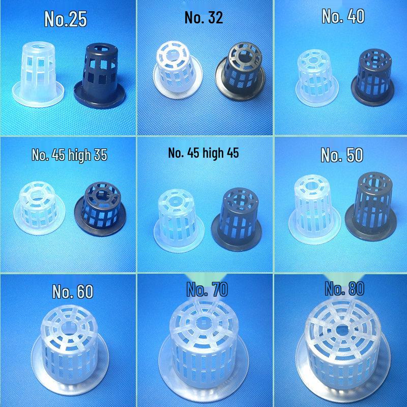 Blue Hydroponic Balcony Planting Basket for Vegetables and Fish Tank Soilless Cultivation