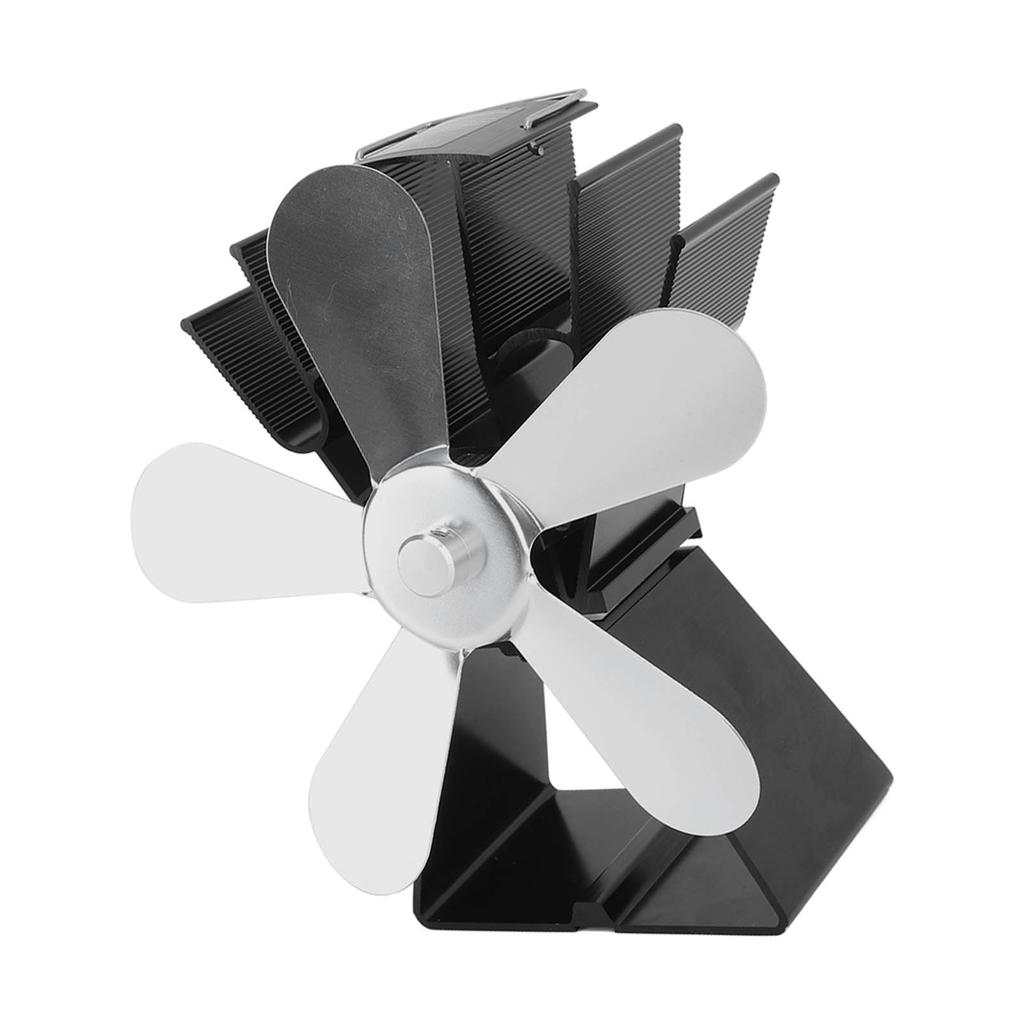 5 klinge Kamin Fan Trapez Basis Wärme Versorgt Herd Fan Thermoelektrische Thermische Fan für