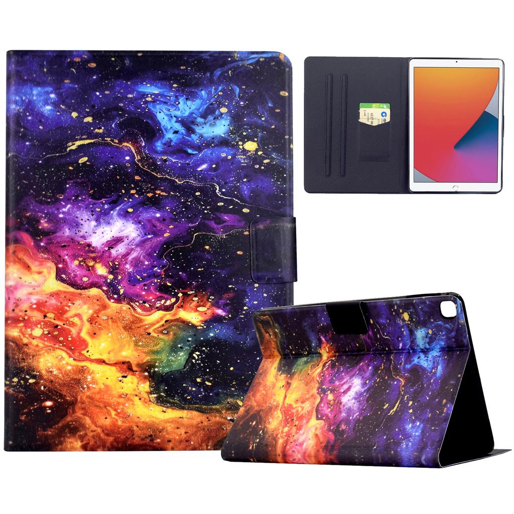 Stand Case for iPad 10.2 (2020)/(2019)/Air 10.5 inch (2019) Pattern Printing Tablet Leather Cover with Auto Wake/Sleep