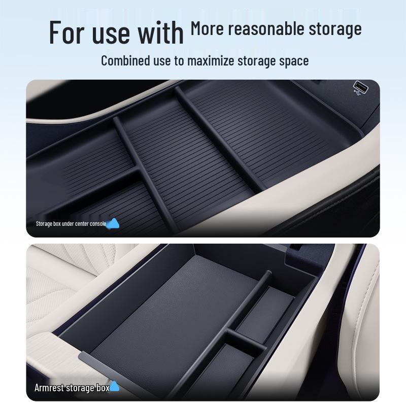 Nissan N6 Center Console Armrest Storage Box - Fits 26 Models