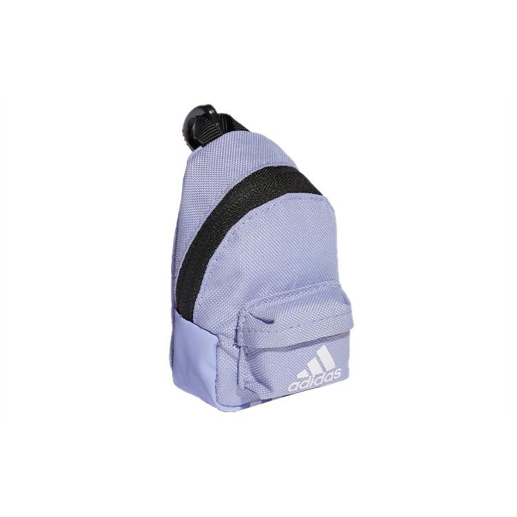 New Adidas Polyester Storage Bag Coin Purse Mini Unisex Light Purple HC7221
