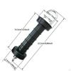 10 Pieces Electric Fence Gate Handle Insulators Heavy Duty Professional Garden Outside Husbandry