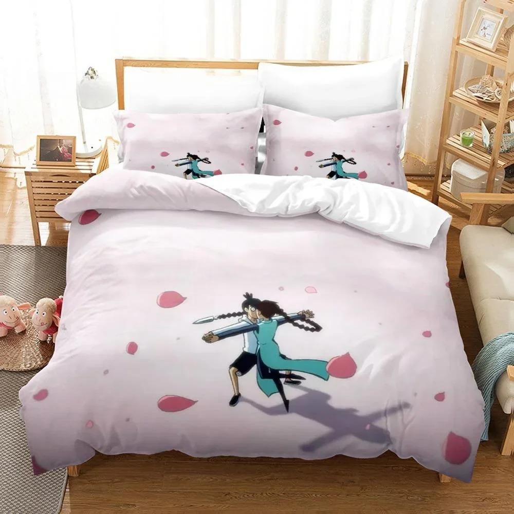 3D Print Anime Scissor Seve Bedding Set Single Twin Full Queen King Size Bed Set Adult Kid Bedroom Duvetcover Sets Home Textiles