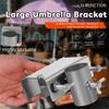 Anti-rust Umbrella Clamp Bracket Water-proof Deck Umbrella Mount Parasol Fixing Clip  Chair