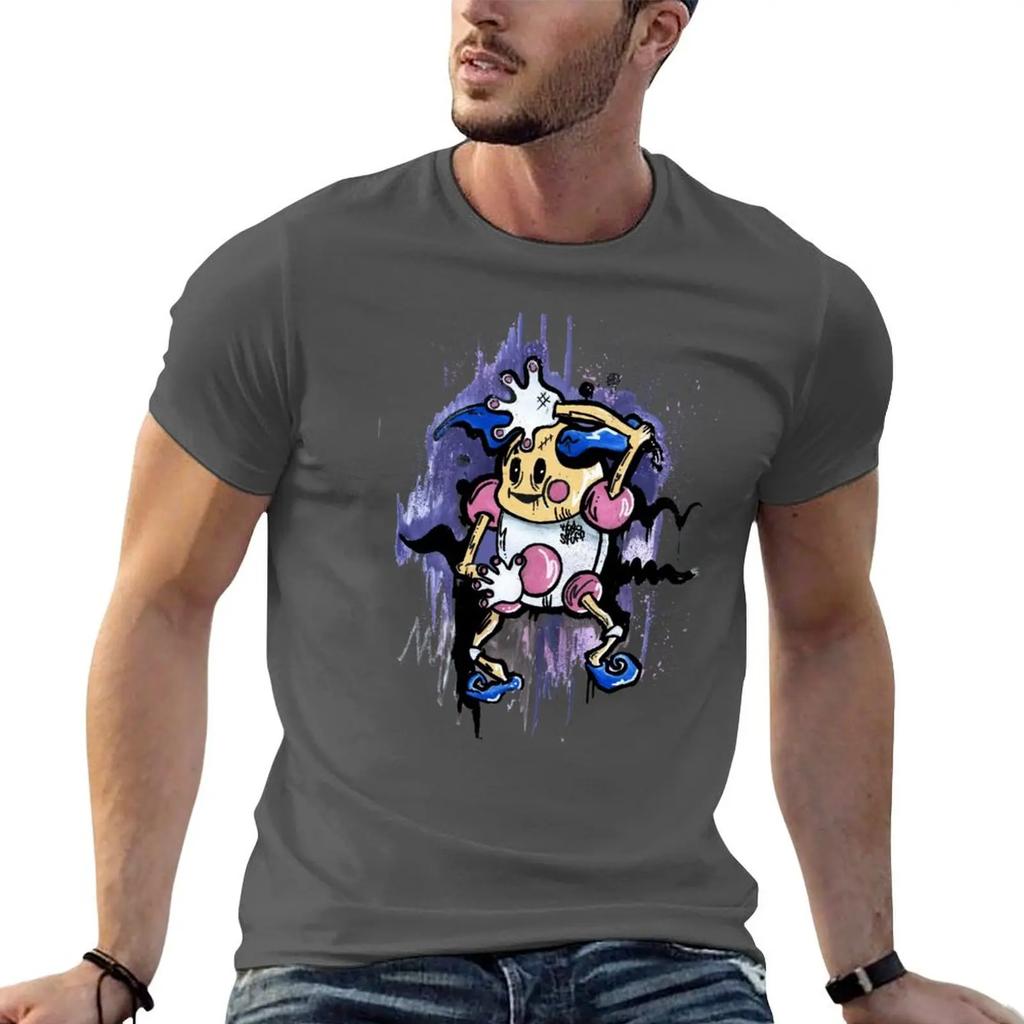 Mr Mime T-shirt customizeds heavyweights summer top boys animal print men graphic t shirts