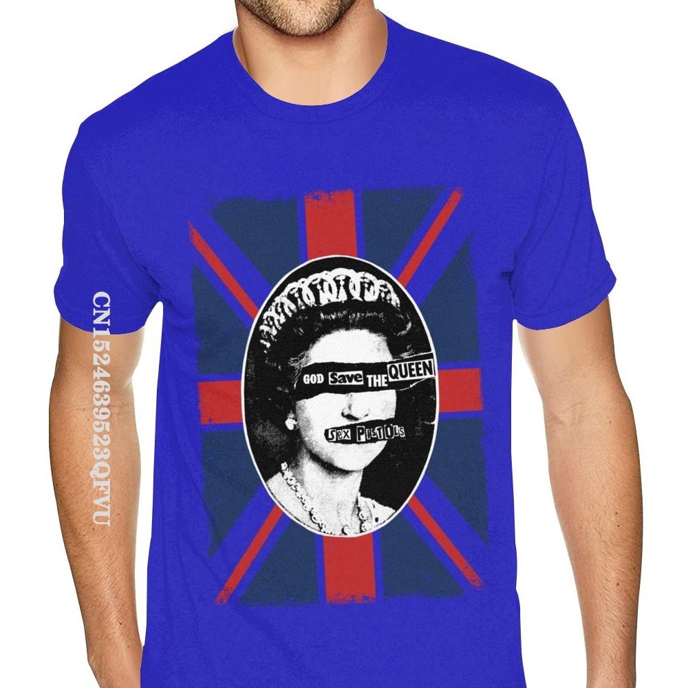 Sex Pistols Tee God Save The Queen Cotton Boys Make Your Own Top T-shirts Normal Brand Mens Tops T Shirt Normal Cotton