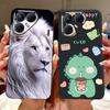 Black Silicone Cover For Tecno Pova 7 4G 5G / Pova 7 Pro Pova7 Ultra Neo Funda Cat Flower Dragon Design Bumper Soft Capa