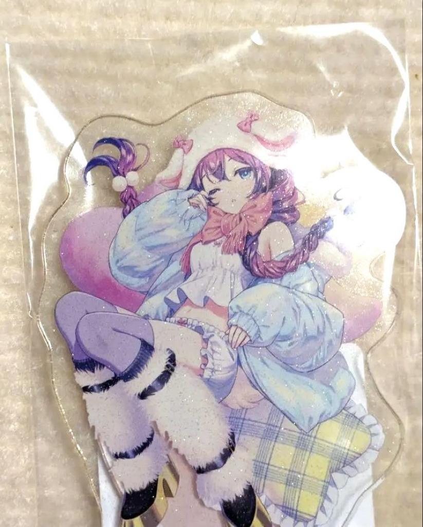 [USED] Prism Morikura En Art Collection Release Commemorative Illustration Exhibition Acrylic Stand D