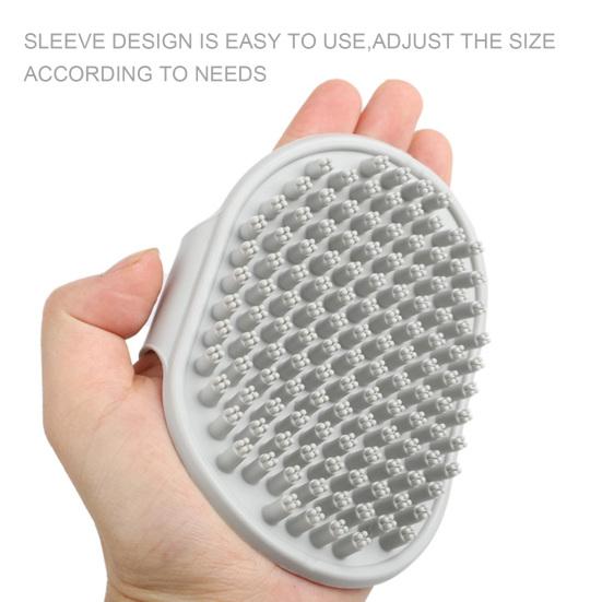 Yousheng Cat Grooming Brush Non-slip Remove Tangled Hair Shedding Tools Dog Brush Pet Bath Brush Pet Supplies