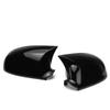 Glossy Black Pair Rearview Mirror Cover Wing Side Mirror Caps For Volkswagen Golf 5 MK5 GTI Jetta 5 2003-2009