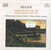 CD PHILHARMONIA QUARTET BERLIN WENZEL  Reger  Clarinet Quintet Op. 146  8554510 NAXOS 2001 Europe Classical Used