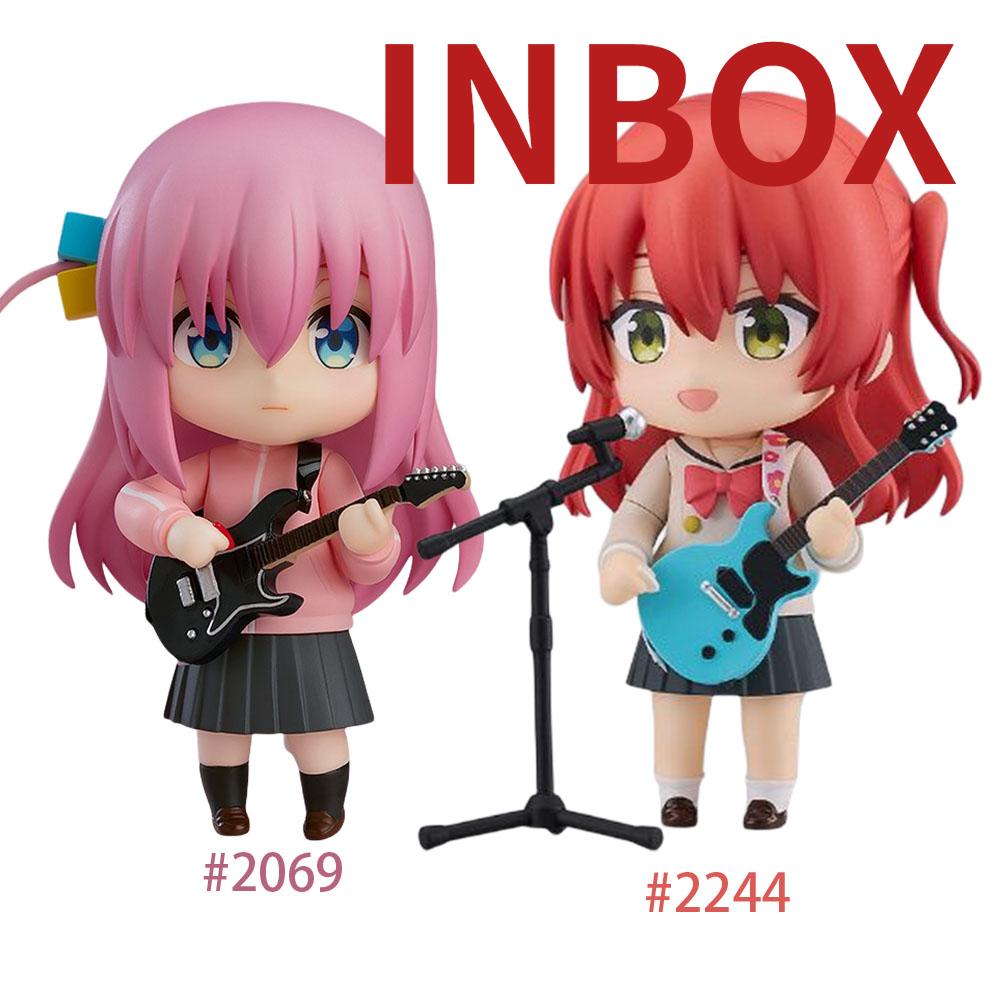 #2242 Ijichi Nijika #2069 Gotoh Hitor #2244 Kita Ikuyo POLYVINYL CHLORIDE Action Figure BOCCHI THE ROCK! Animation Collector-Worthy Miniature
