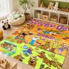 Mystery Inc Campfire Night Tales Printed Rug Soft Texture Nonslip Carpet For Kids Bedroom Play Area Home Decor Great Holiday Gift