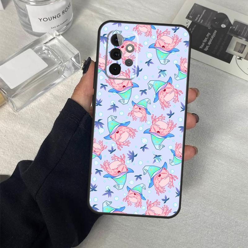 Witch Frog Case For Samsung Galaxy A54 A34 A14 A36 A56 A06 A13 A53 A32 A12 A22 A52 A35 A17 A16 A55 A15