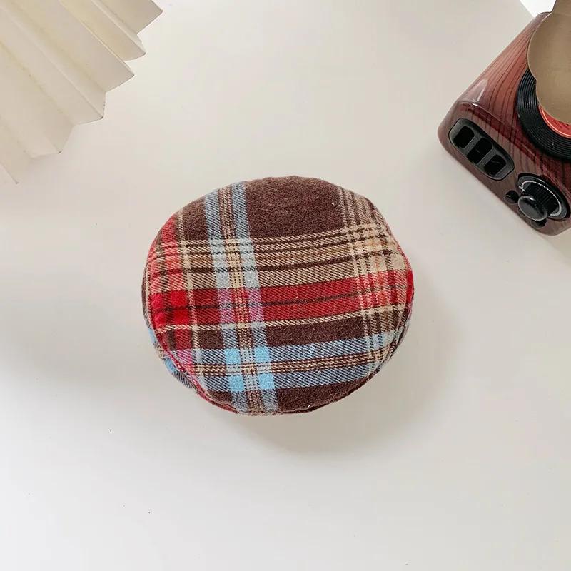 Cat Drool Bib Handmade Scarf Collar Pet Hat Bib Tie New Plaid Set Dog Bow Tie Cat Accessories Puppy Accessories