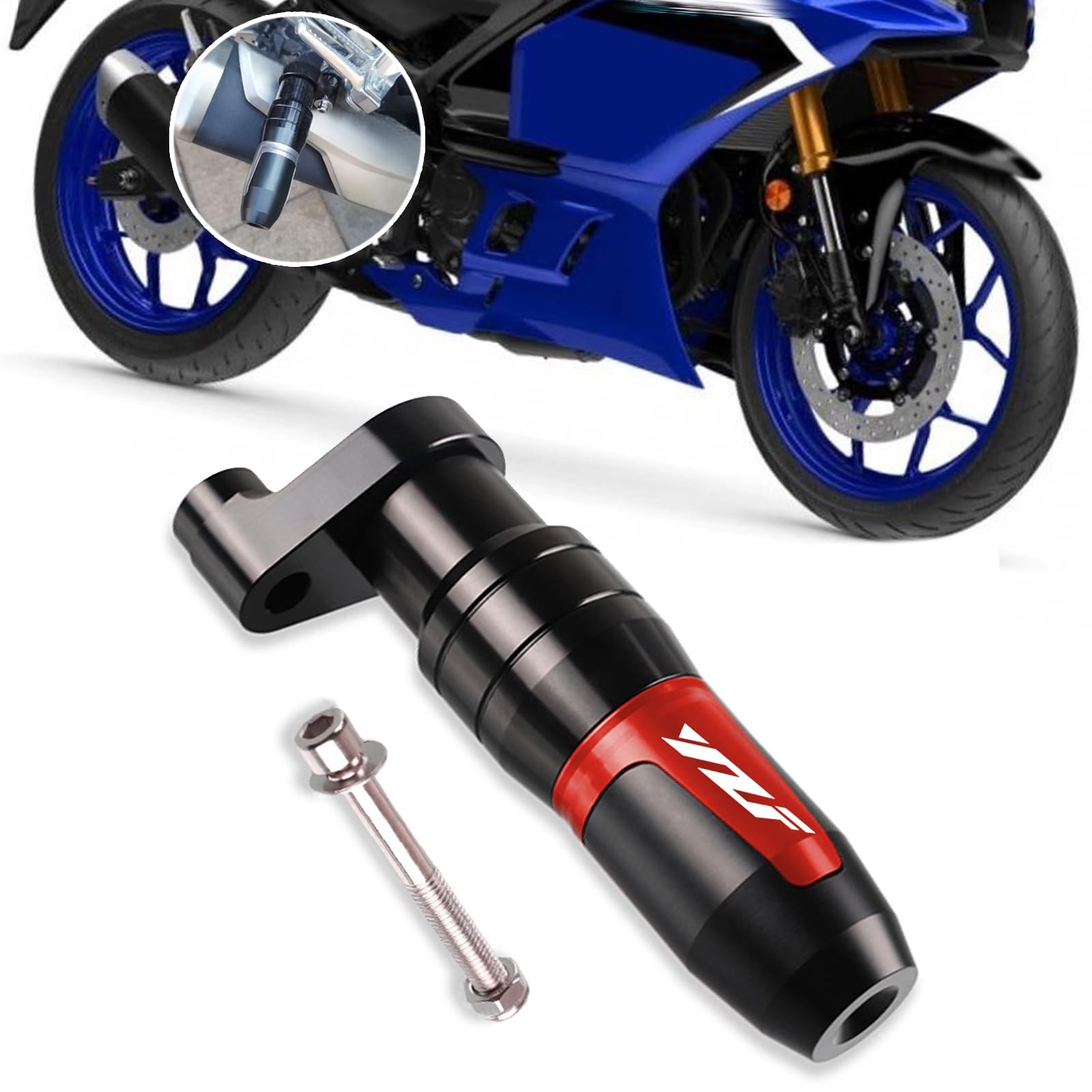 KAGEFUNE Для YZF R9 YZF R3 YZF R125 2025 Мотоцикл Аксессуары из ЧПУ Алюминиевого Сплава красный