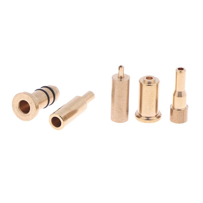 1Pc Reusable Brass Nozzle Head Refill Butane Gas Adapter Inflatable Head For Various Lighter Brands Filling