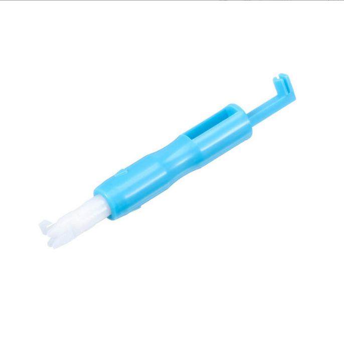 

Швейная машина Нитевдеватель для иглы Инструмент для вставки стежков Автоматический нитевдеватель Быстрое шитье Нитевдеватель Устройство смены игл Крепко удерживайте иглы 1 pc синий