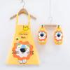 Cartoon Apron for Kids Child Painting Apron Waterproof Stain Resistant Drawing Art Smock Apron Kitchen Child Cooking Accessories