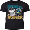 DTGVirgil Black Jacksonville Travis Hunter Bootleg Style Throwback Style T-Shirt Men's Adult